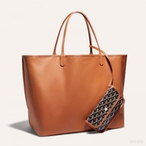 Goyard ANJOU GM BAG Tote Çanta Siyah Kahverengi | GY-WIY6776