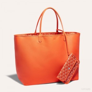Goyard ANJOU GM BAG Tote Çanta Turuncu | GY-HNF4116