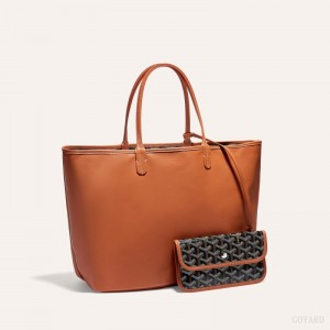 Goyard ANJOU PM BAG Tote Çanta Siyah Kahverengi | GY-IUK9327