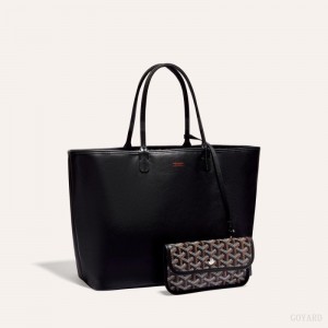 Goyard ANJOU PM BAG Tote Çanta Siyah | GY-SQX8442