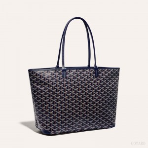 Goyard ARTOIS MM BAG Tote Çanta Lacivert Mavi | GY-HHT8346