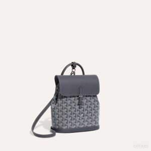 Goyard Alpin Mini Backpack Çantası Gri | GY-CON0735