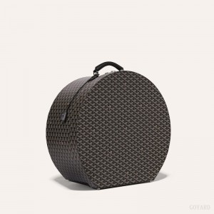Goyard BOITE CHAPEAU Valiz Siyah | GY-SHX3136