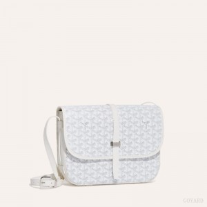 Goyard Belvedere MM Bag Omuz Çantası Beyaz | GY-GKX0647