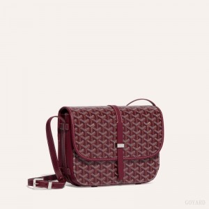 Goyard Belvedere MM Bag Omuz Çantası Bordo | GY-ENC6535
