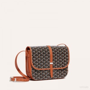 Goyard Belvedere MM Bag Omuz Çantası Siyah Kahverengi | GY-UID6668