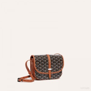 Goyard Belvedere PM Bag Omuz Çantası Siyah Kahverengi | GY-SCA6475