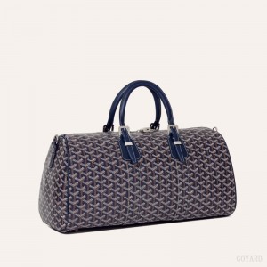 Goyard Boston 45 bag Seyahat Çantası Lacivert Mavi | GY-TEJ6990