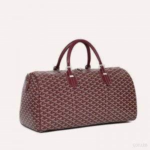 Goyard Boston 50 bag Seyahat Çantası Bordo | GY-VEH1521
