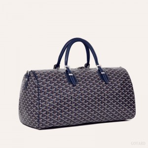 Goyard Boston 50 bag Seyahat Çantası Lacivert Mavi | GY-YOP4193