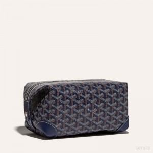 Goyard Bowling 25 Toiletry Bag Aksesuar Lacivert Mavi | GY-ADX3278
