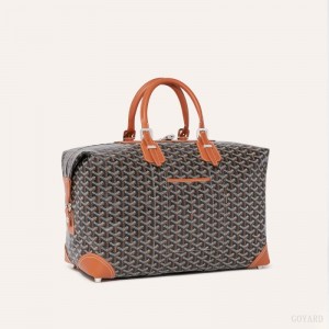 Goyard Bowling 45 bag Seyahat Çantası Siyah Kahverengi | GY-QMK1619