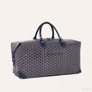 Goyard Bowling 55 bag Seyahat Çantası Lacivert Mavi | GY-TUB3847