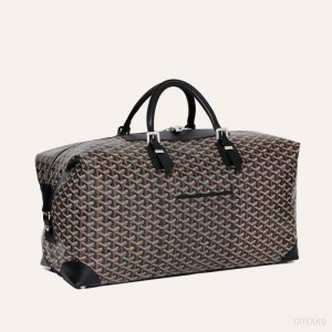 Goyard Bowling 55 bag Seyahat Çantası Siyah | GY-QWR5702