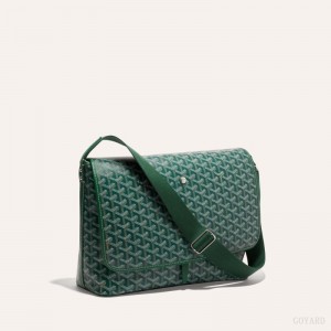 Goyard CAPETIEN MM MESSENGER BAG Omuz Çantası Yeşil | GY-LHP4512