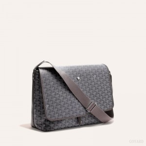 Goyard CAPETIEN MM MESSENGER BAG Omuz Çantası Gri | GY-CMJ7857