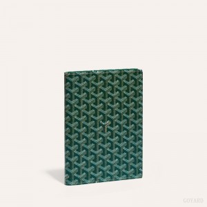 Goyard CASTIGLIONE DOCUMENT COVER Aksesuar Yeşil | GY-UVU5260