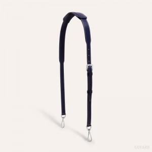 Goyard CUIR MM STRAP Çanta Kayışı Lacivert Mavi | GY-MTO5600