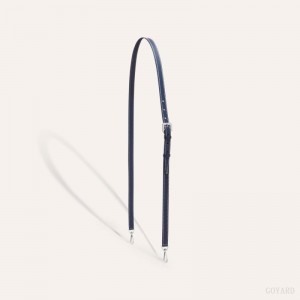 Goyard CUIR PM STRAP Çanta Kayışı Lacivert Mavi | GY-TTM8206