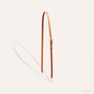Goyard CUIR PM STRAP Çanta Kayışı Siyah Kahverengi | GY-HZE9190