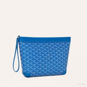 Goyard Conti pouch Kese Çanta Mavi | GY-HRD0361