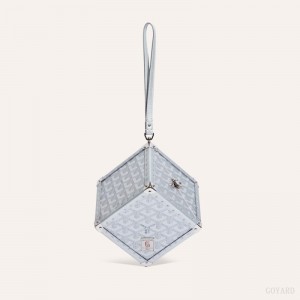 Goyard Dé Trunk Bag Bagaj Çantası Gümüş | GY-UGB7888