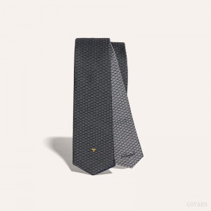 Goyard Eldredge Bicolore tie Kravatlar Gri | GY-UKS1293