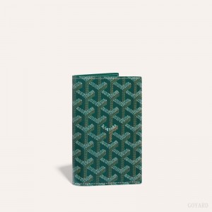 Goyard GRENELLE PASSPORT COVER Pasaport Sahibi Yeşil | GY-NIH4706