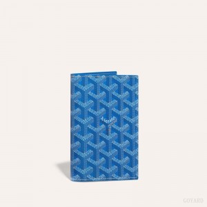 Goyard GRENELLE PASSPORT COVER Pasaport Sahibi Mavi | GY-LBQ0511