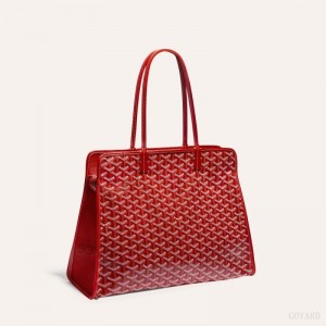Goyard HARDY PM BAG Tote Çanta Kırmızı | GY-RSL2422