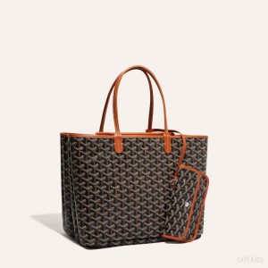Goyard ISABELLE BAG El Çantası Siyah Kahverengi | GY-CSM6254