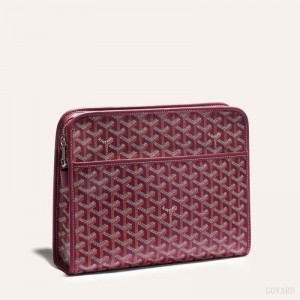 Goyard JOUVENCE GM TOILET BAG Aksesuar Bordo | GY-KRL6120