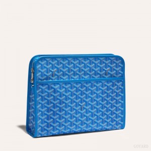 Goyard JOUVENCE GM TOILET BAG Aksesuar Mavi | GY-WEF8251