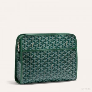 Goyard JOUVENCE GM TOILET BAG Aksesuar Yeşil | GY-PWC7215