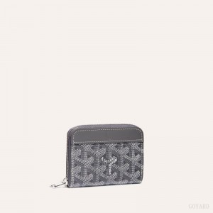 Goyard MATIGNON MINI WALLET Cüzdan Gri | GY-APL8145