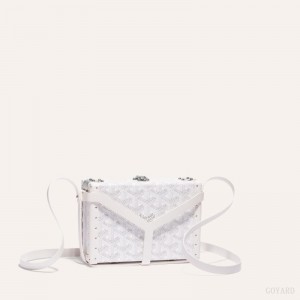 Goyard MINAUDIÈRE TRUNK BAG Mini Çanta Beyaz | GY-SLH3335