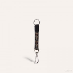 Goyard MOUSQUETON KEY RING Anahtarlıklar Siyah | GY-QBF5735
