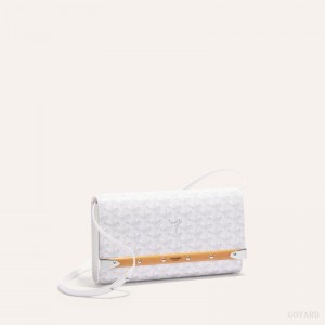 Goyard Monte-Carlo PM Clutch Çantası Beyaz | GY-VYP7513