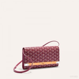 Goyard Monte-Carlo PM Clutch Çantası Bordo | GY-LRK7646