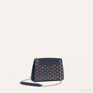 Goyard Rouette Structuré Mini Bag Çantası Lacivert Mavi | GY-HPP1772