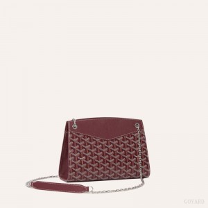 Goyard Rouette Structuré PM Bag Omuz Çantası Bordo | GY-JRJ5487
