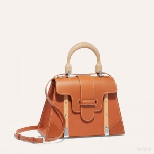 Goyard SAÏGON PM BAG Omuz Çantası Kahverengi | GY-PIQ7624