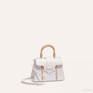 Goyard SAÏGON STRUCTURE MINI BAG Çantası Beyaz | GY-AMQ8801