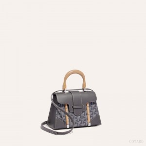 Goyard SAÏGON STRUCTURE MINI BAG Çantası Gri | GY-QRO5569
