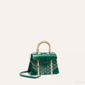 Goyard SAÏGON STRUCTURE MINI BAG Çantası Yeşil | GY-HFM4575
