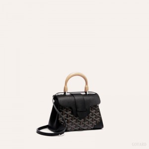 Goyard SAIGON SOUPLE MINI BAG Mini Çanta Siyah | GY-ZOX6904