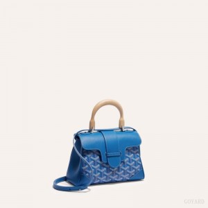 Goyard SAIGON SOUPLE MINI BAG Mini Çanta Mavi | GY-QNV9051