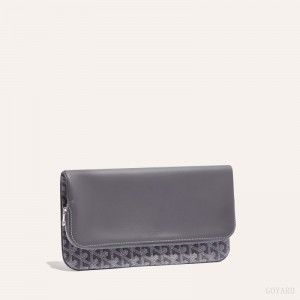Goyard SAINTE-MARIE CLUTCH Kese Çanta Gri | GY-QWH5266