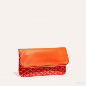 Goyard SAINTE-MARIE CLUTCH Kese Çanta Turuncu | GY-HIH5820