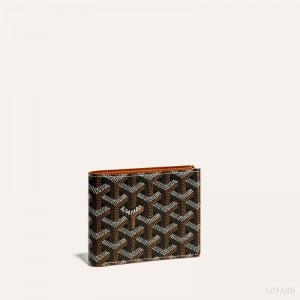 Goyard SAINT-FLORENTIN WALLET Cüzdan Siyah Kahverengi | GY-JJJ2457
